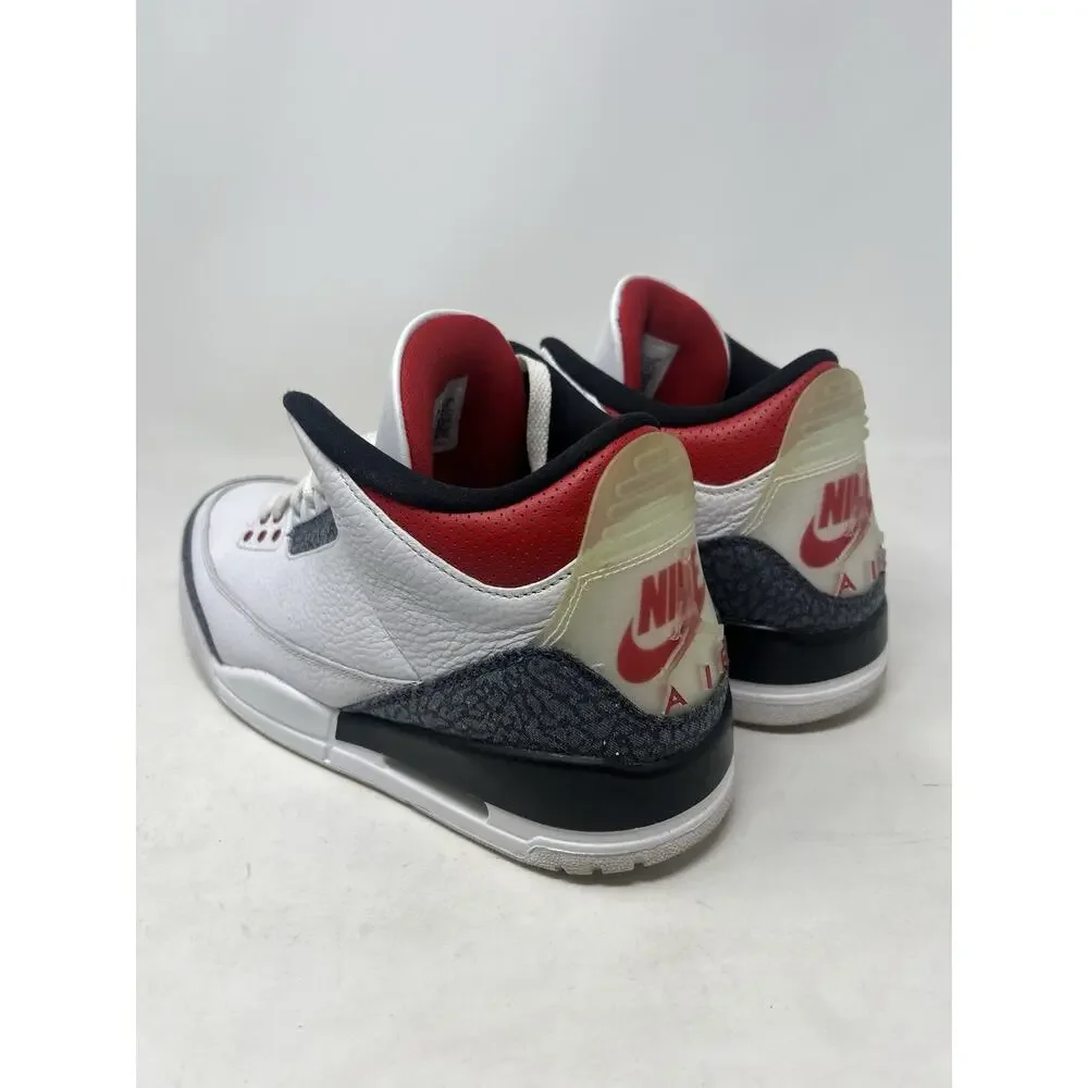 Jordan 3 Retro Denim SE Fire Red 2020 |‎ Size 13M